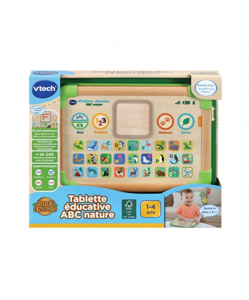 VTECH - TABLETTE EDUCATIVE ABC NATURE - Achat - VTECH - TABLETTE ...